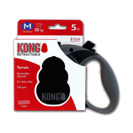 Kong Retractable Leash Terrain Black