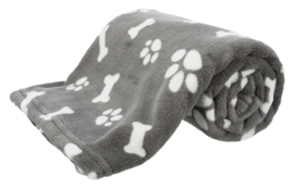 Trixie Deken Kenny Softfleece Grijs 75 cm x 50 cm