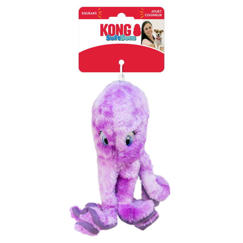 Hondenspeelgoed KONG Softseas Octopus