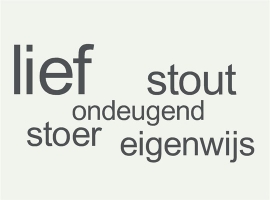 Lief stout ondeugend