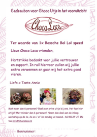 Cadeaubon: Bossche Bol Lol Speed