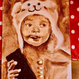 Schilderen met chocolade