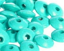 Disckraal ø10mm Turquoise