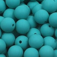 Siliconenkraal ø15mm Turquoise
