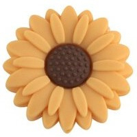 Siliconenkraal Daisy 20mm Fudge