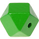 Houtenkraal 18mm Hexagon Groen