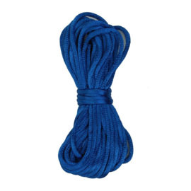 Satijnkoord ø2mm 5 mtr Blauw (215)