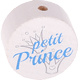Petit Prince kraal Wit-Lichtblauw