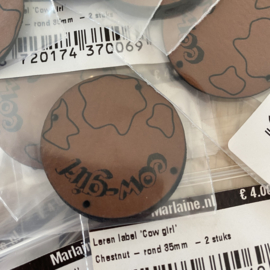 Opnaai labels Cowgirl (86 stuks)
