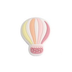 Siliconenkraal Luchtballon Roze