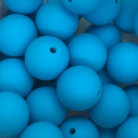 Siliconenkraal ø15mm Aquablauw