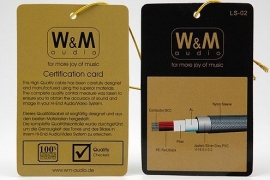 W & M Weber & Maurer LS-02 luidsprekerkabel