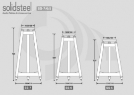 Solidsteel Speakerstands - Series SS