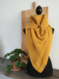 Sjaal Triangle Yellow