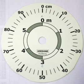 KROHNE BM 51 wijzerplaat 0... 6m