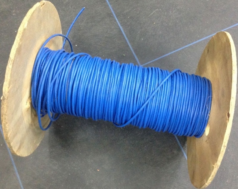 kabel blauw 2x2x0,5m²
