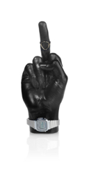 The Finger Sculpture Black