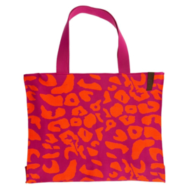 Shopper Pink/Oranje Panter