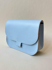 Leren Schoudertas Pip Blauw