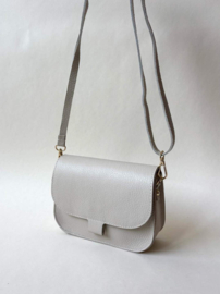 Leren Schoudertas Pip Blauw