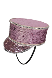 Pailletten pet Roze