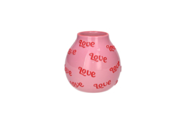 Love vaasjeRoze/Rood