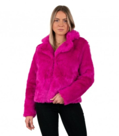 Bontjas Fake Fur Fuchsia