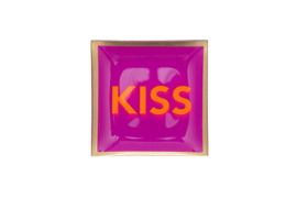 Love Plate "Kiss" 10 x 10