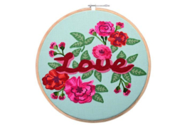 Broderie Deco "LOVE" L 32 cm