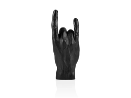 You Rock Sculpture Black