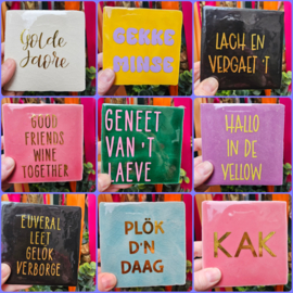 Tegeltje 10 x 10 cm