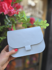 Leren Schoudertas Pip Blauw