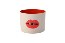 Theelicht/Potje Lips "Hot Shit"