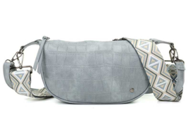 Crossbody tas Manchester Lichtblauw
