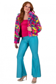 Flared Broek Blauw S/M