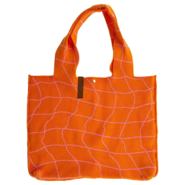 Shopper Oranje/Roze
