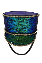 Pailletten pet Blauw