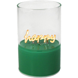 Led lampje Groen Happy 10 cm