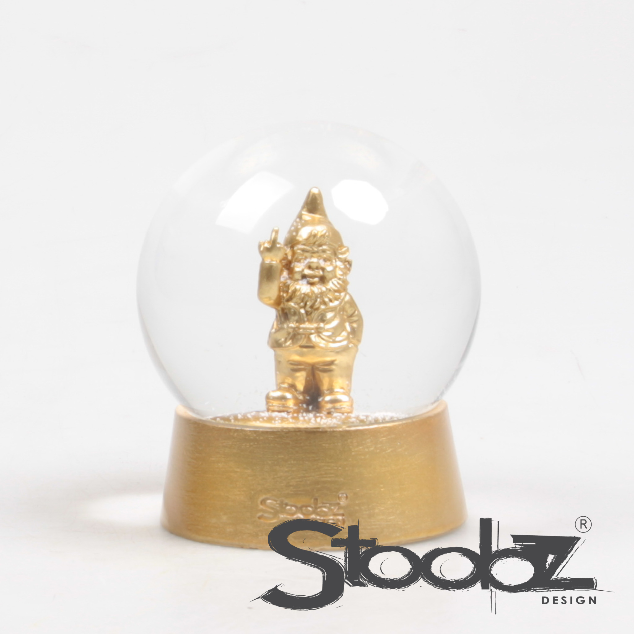 STOOBZ Schuddebol F*ck you kabouter Goud