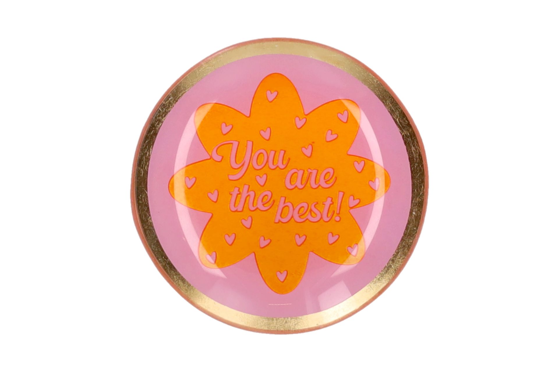 Love Plate "You are the Best" 10 x 10