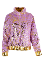 Pluche glamour jasje Panter/Lila