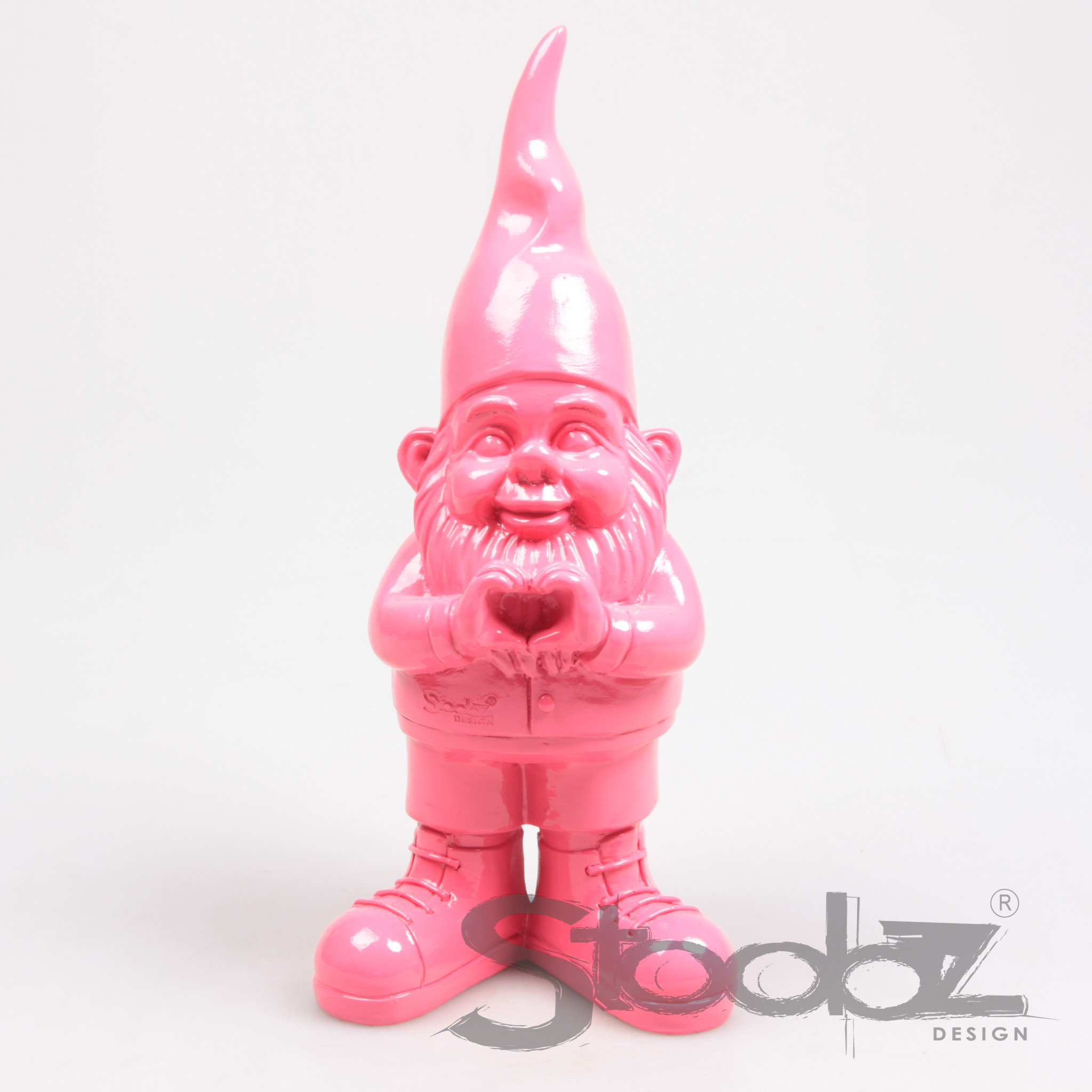 STOOBZ kabouter Hart Fuchsia