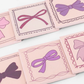 Set onderzetters met rekje Bows
