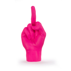 The Finger Sculpture Pink