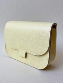 Leren Schoudertas Pip Geel