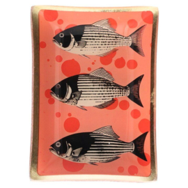 Love Plate "Vissen" 10 x 14