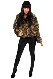 Bontjas Fake Fur Panter