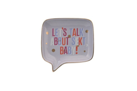Love Plate "Let's Talk About Sekt Baby" 11 x 11