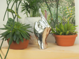 The Finger Sculpture Silver
