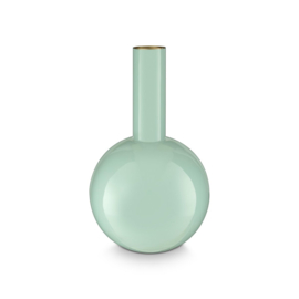 Pip Studio Vaas Metaal Medium Blauwgroen 33 cm